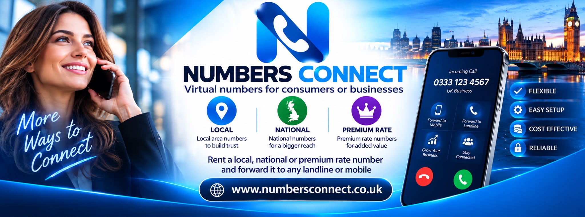 Numbers Connect — more ways to connect